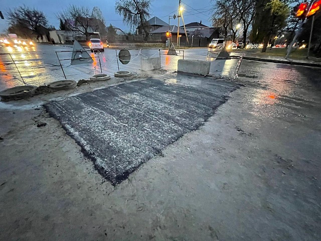 Перебивка основного колодца связи