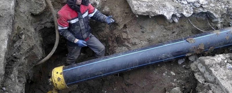 Прокладка водопровода методом гнб