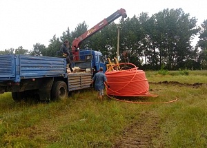 Прокладка оптической кабельной линии по программе «Сельские населенные пункты»