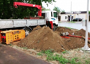 Прокладке силового электрического кабеля методом ГНБ